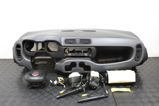 dashboard console airbag airbags FIAT PANDA III 3 2016