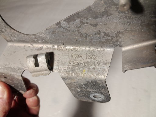 BMW 7' G11 LCI bracket holder STEROWNIKA 8570053