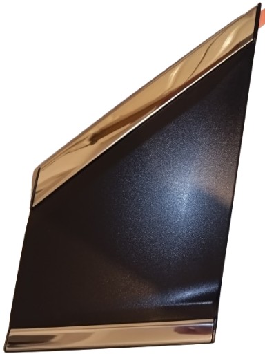 7407A485 - ЗАГЛУШКА НА ДВЕРЬ ECLIPSE КРЕСТОВАЯ ТРЕУГОЛЬНАЯ ХРОМ ЛЕВАЯ