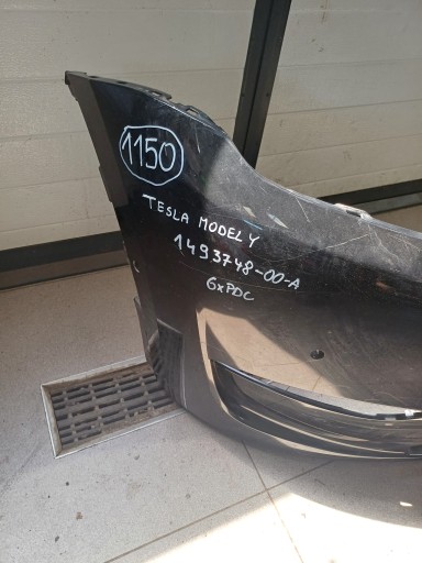 branik prednji dio prednji TESLA MODEL Y 6 X PDC 1493748-00-A