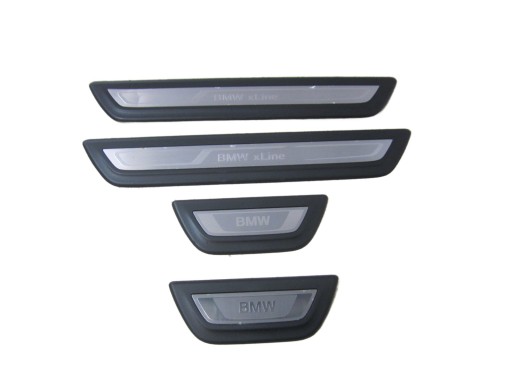 BMW X3 F25 mouldings threshold caps KOMPLET XLINE 7354251 7354253 8065079