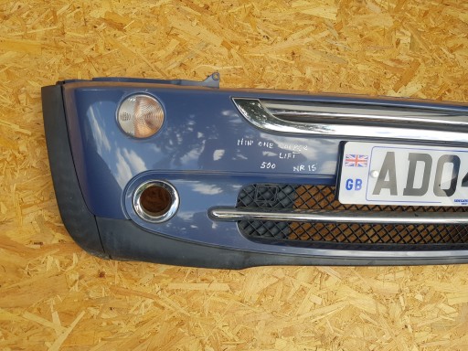 MINI ONE COOPER R50 R52 LIFT bumper front front blue CHROM fog lights