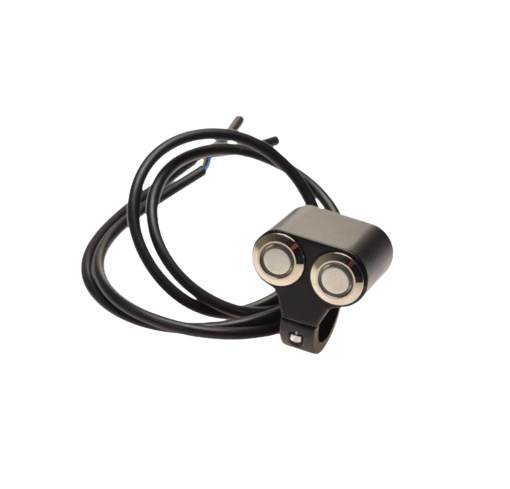 N34053-N34053 - Перемикач з подвійним підсвічуванням 25 мм MotoGeneric