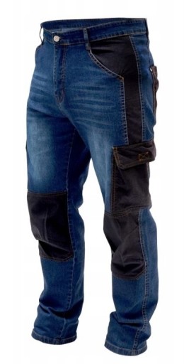 Робочі джинсові штани, довгі DEDRA BH45SP r. L