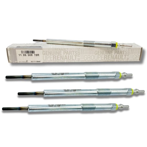 Оригинальные свечи накаливания renault trafic 1.6 2.0 dci 110650819r - 4 шт.