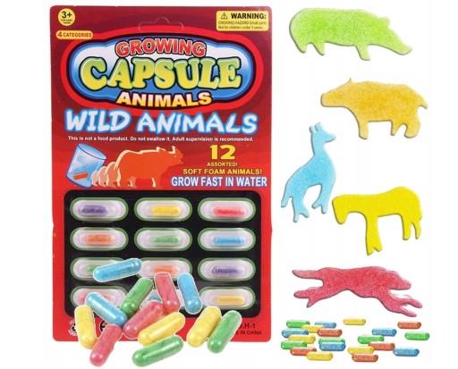 Чарівні капсули, що ростуть у воді