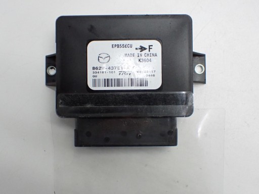 Модуль контроллера ручного тормоза b62w-437e1-a mazda3 iii bm 18r