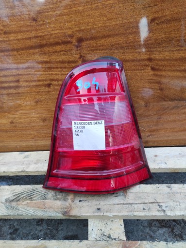 light right rear part right rear Mercedes A170