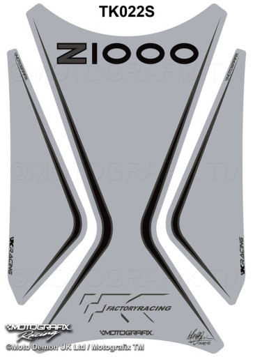 TANKPAD MOTOGRAFIX KAWASAKI Z1000 2003-2009