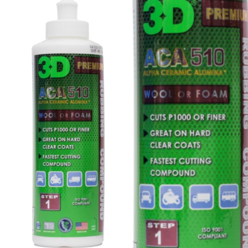 3D ACA 510 Rubbing Compound 946 мл Паста для полірування фарби
