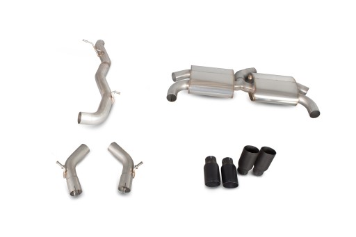 SAUS052DC - Audi S3 2.0 T 8V CATBACK громкий SCORPION EXHAUSTS