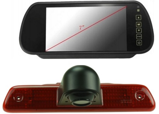 КАМЕРА ЗАДНЕГО ВИДА TOYOTA PROACE FIAT SCUDO 07-16 + LCD