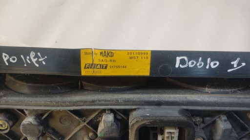 far lijevi stražnji dio FIAT DOBLO LIFT