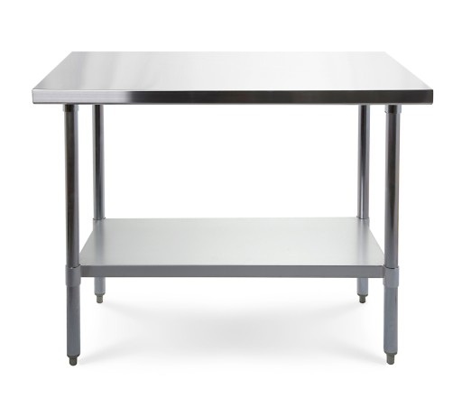 Робочий стіл з нержавіючої сталі INOX 1200X700 мм