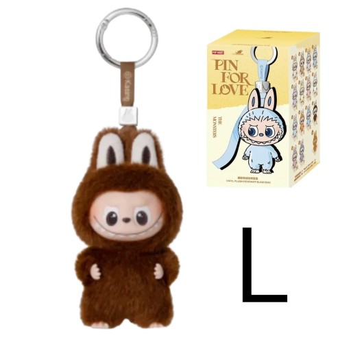 NOWA KOLEKCJA POP MART LABUBU THE MONSTERS „PIN FOR LOVE” PLUSZOWY