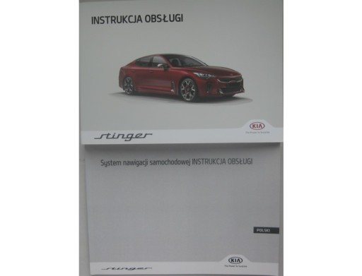 KIA STINGER 2017-2020 руководство по эксплуатации + navi RU