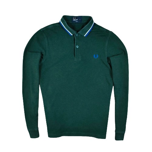 FRED PERRY Tričko Longsleeve Polo Prihlásenie veľ. S