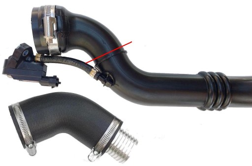 8200551942 - RENAULT LAGUNA 2.0 dCi турбо інтеркулер шланг труби