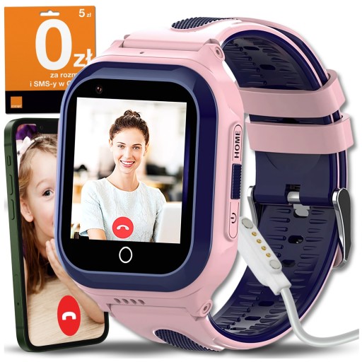 🚀 Smartwatch dla Dzieci! GPS, 4G, WhatsApp, Aparat – Bezpieczeństwo w Mega Okazji! 👧👦