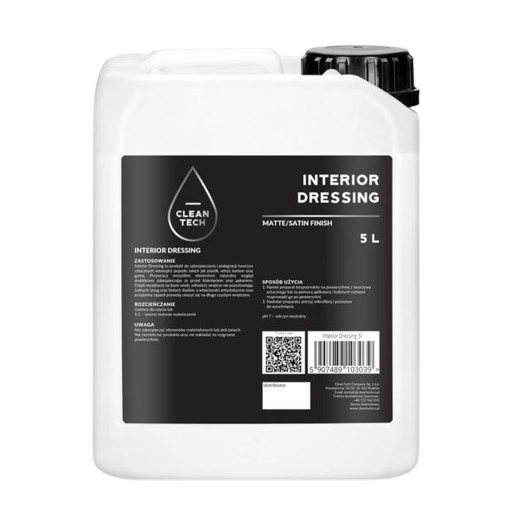 Заправка для автомобіля CleanTech Interior Dressing 5L