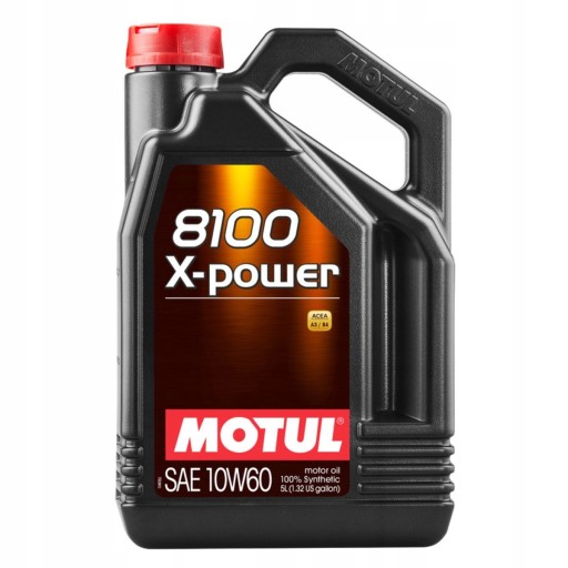 MOTUL 8100 X-POWER МОТОРНОЕ МАСЛО 10W60 4л