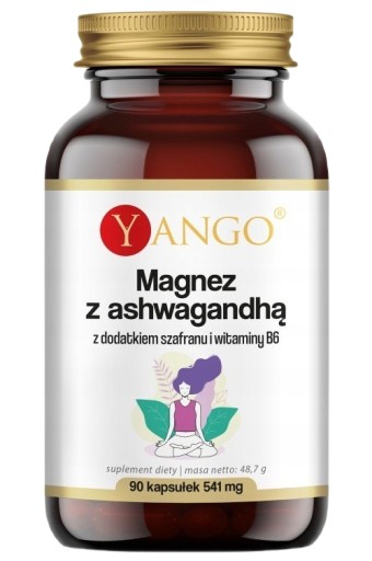 Yango Horčík s Ashwagandhou s prídavkom šafranu a vitamínu B6 90 kapsúl