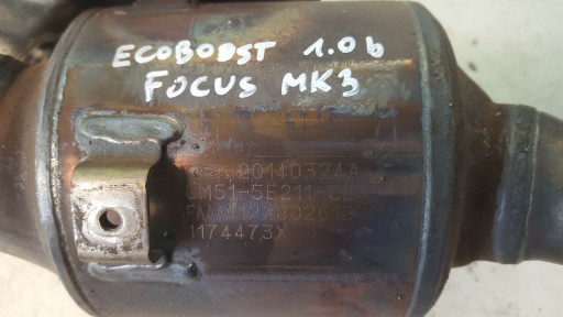 catalyst Ford Focus MK3 1,0 ECOBOOST