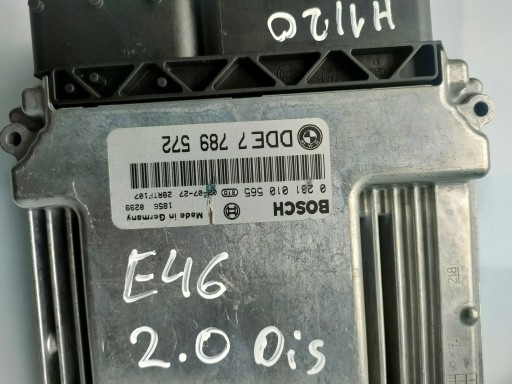 Unité de contrôle Ordinateur 7789572 7791293 2.0 D BMW 3 E46