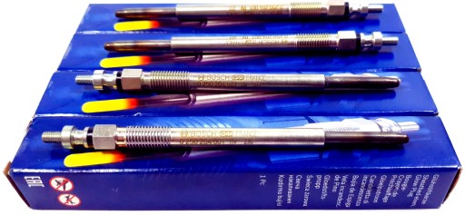 0 250 - 4x свічка розжарювання bosch citroen peugeot ford 1.4 1.6 hdi tdci до 05/2006