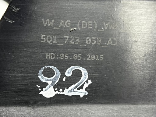 PEDAL Bremse DSG VW SEAT SKODA AUDI 5Q1723058AJ 5Q1721117E
