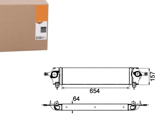 NRF30510/RS1 - ИНТЕРКУЛЕР NRF 8ML376746611 96582 13004350