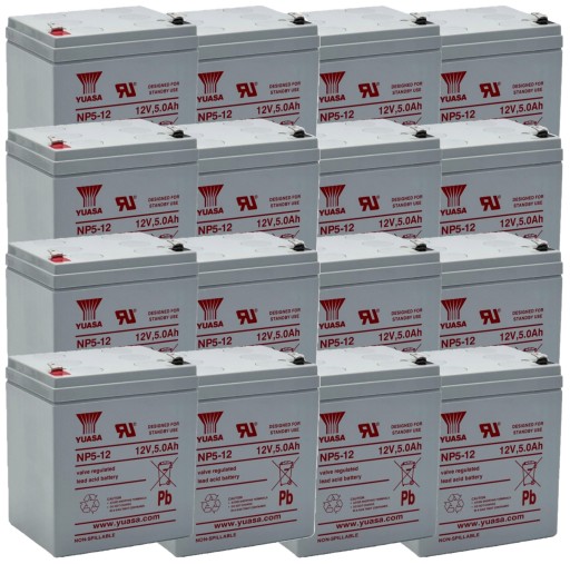 Apcrbc44 rbc 44 #44 аккумулятор yuasa для ибп apc 16x np5-12 12 в 5 ач