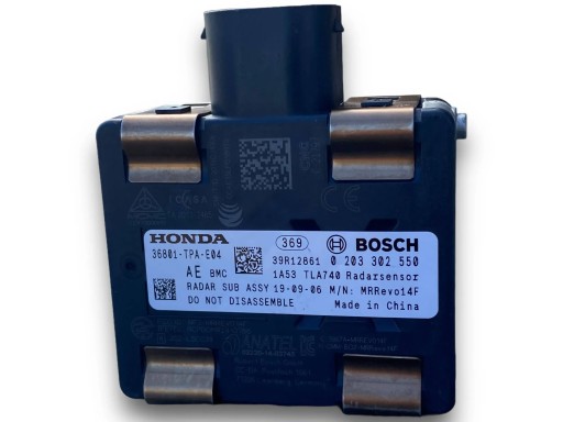 Honda CRV RADAR DISTRONIC 36801-TPA-E04 ЗЛАМАНИЙ КОРПУС ФУНКЦІОНАЛЬНИЙ