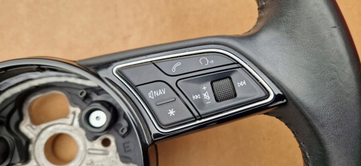 steering wheel, AUDI A3 12-19 R leather IDEAL 8V0419091CG