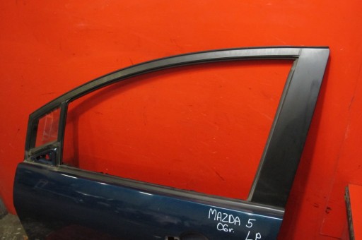 MAZDA 5 CR CR 05- door left front front blue 32C