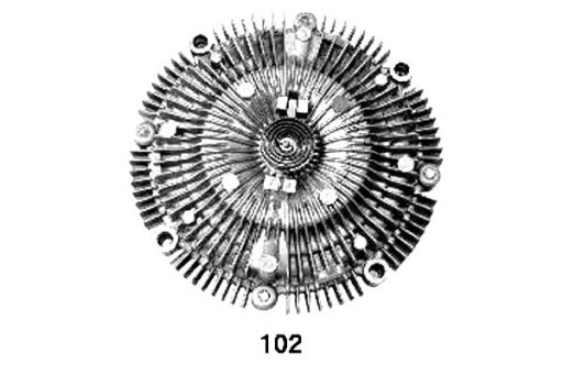 VC-102 JAPANPARTS ВИСКОЗНАЯ МУФТА NISSAN PATROL 2,8 TD 97-
