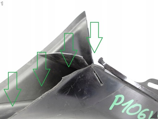 PORSCHE 982 718 CAYMAN LIFT 16- air duct air line intake cover drain L