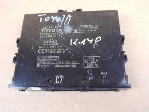 Модуль компьютерного контроллера lexus rc rc-f smartkey 89990-24030