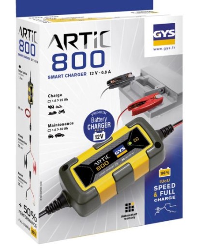 ЗАРЯДНИЙ ПРИСТРІЙ ARTIC 800