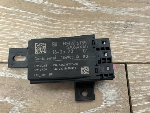 modulo sedile Wszystkie BMW iX 5A6A445