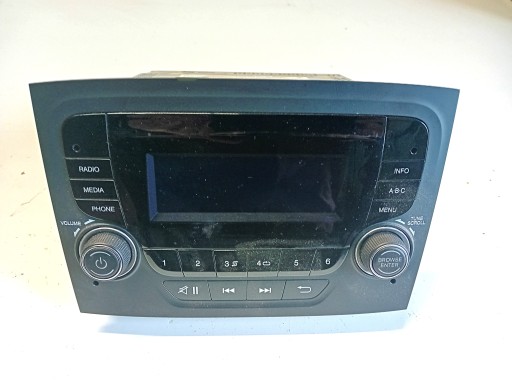RADIO FIAT DOBLO II OPEL COMBO D 07356299000