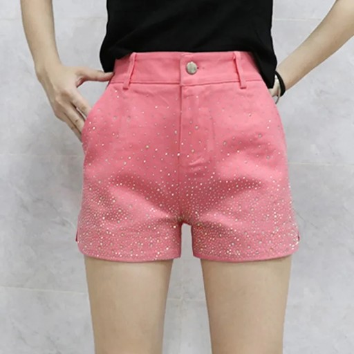 Hot Diamond Denim Shorts pre dámske streetwear Sp