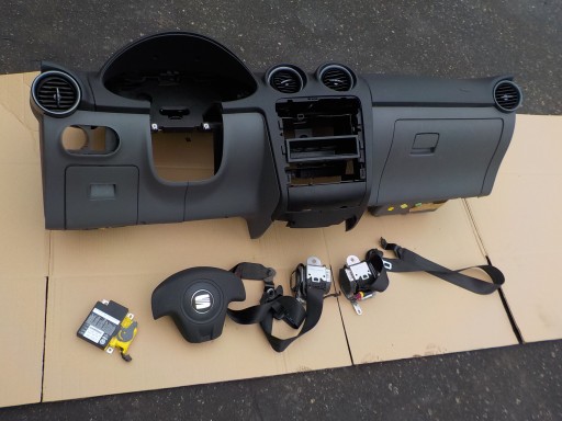 Konsole airbag Gurten komplet seat ibiza III LIFT 2008r