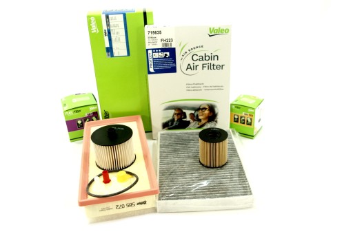 585072 - Комплект фильтров VALEO CITROEN C5 III 2.0 HDI X7