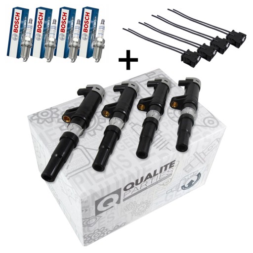 7700107177 x4 - 4x вилка катушки renault clio ii iii thalia modus kangoo 1,4 1,6 16 в