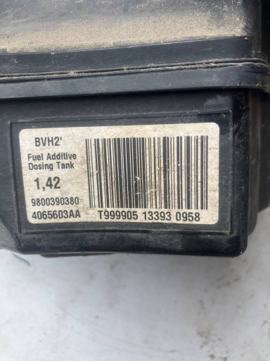 serbatoio LIQUIDO FAP CITROEN C4 PICASSO II 2.0 BLUE HDI 9800390380