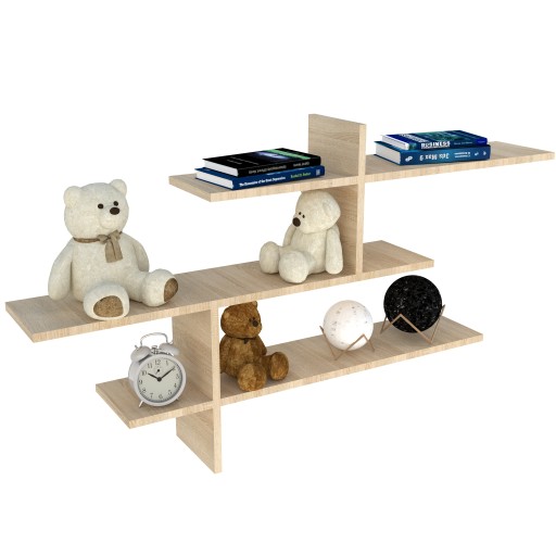 Полиця з ламінованої дошки Pemo 133 х 21 см біла