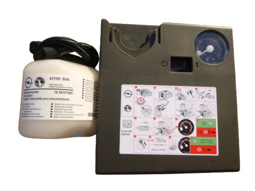 VECTRA INSIGNIA КОМПРЕССОР КОЛЕСА РЕМОНТНЫЙ КОМПЛЕКТ