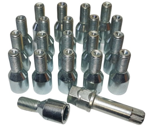 Болти torx 12x1. 5x22 конус оцинкований без шестигранника 20 EU