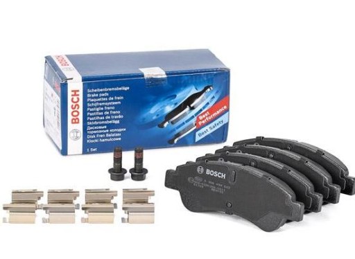 0 986 - BOSCH ПЕРЕДНИЕ ТОРМОЗНЫЕ КОЛОДКИ PEUGEOT 208